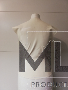 Latex Basic - Top mit ausgestellten Schultern
