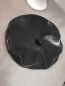 Preview: Latex Baskenmütze (L) Schwarz