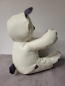 Preview: Latex Teddy - weiss/metallic lila