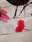 Preview: headband with red latex roses rosebuds flowers burlesque goth