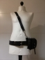 Preview: Gummi Gürtel - Militär Style mit Schultergurt + Tasche