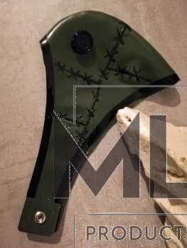 Latex Basic Halbmaske "Hunter"