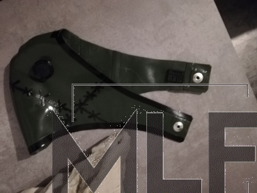 Latex Basic Halbmaske "Hunter"