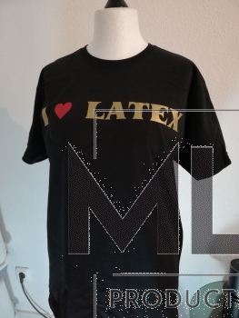I love latex t-shirt
