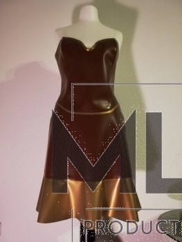 Latex Set - Braun Gold - Size S