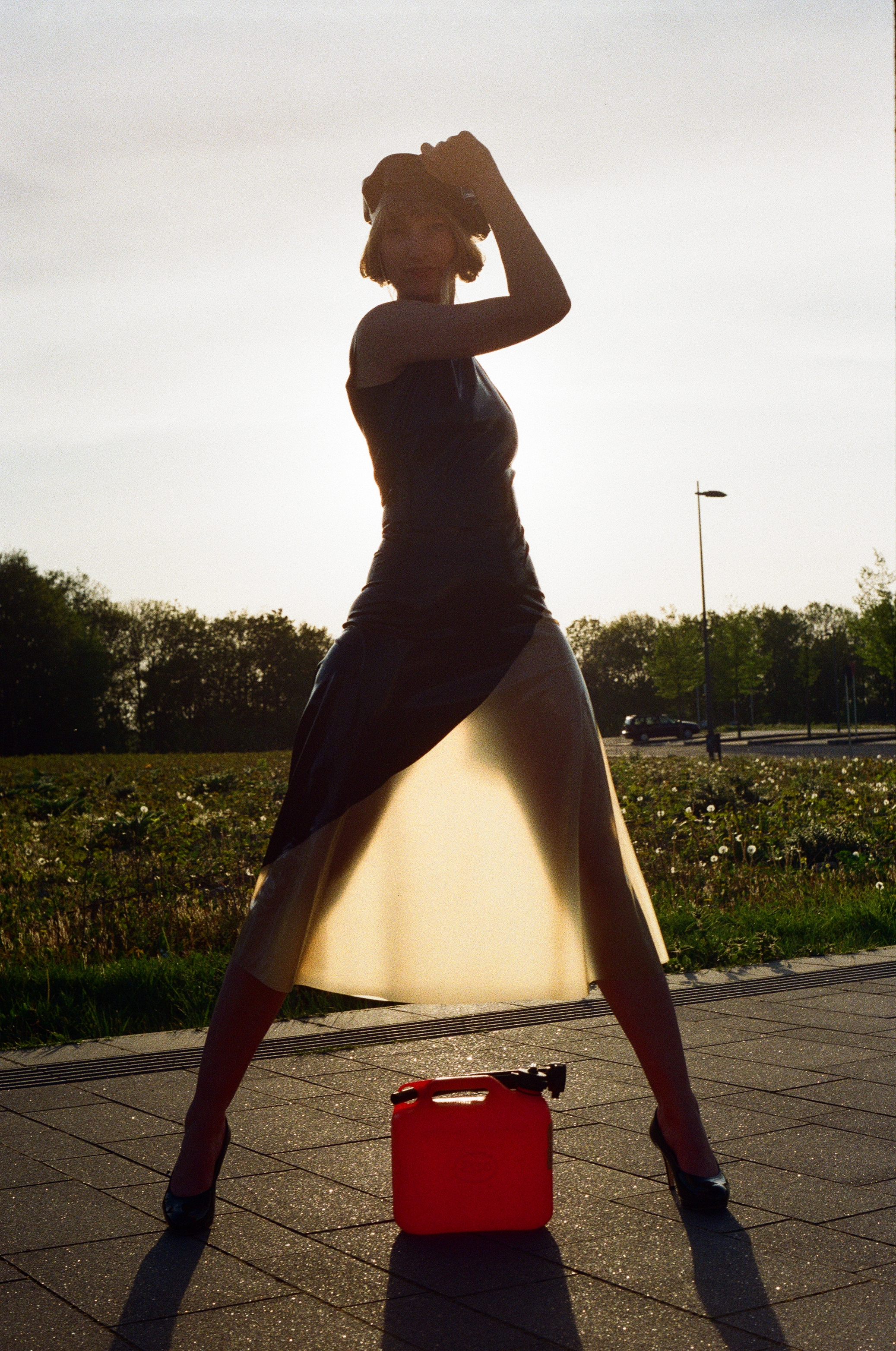 Making Latex Fashion< MLF-Productions - Latex A-line skirt