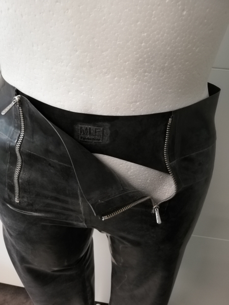 Maßanfertigung Latex Zunfthose, Dachdeckerstyle