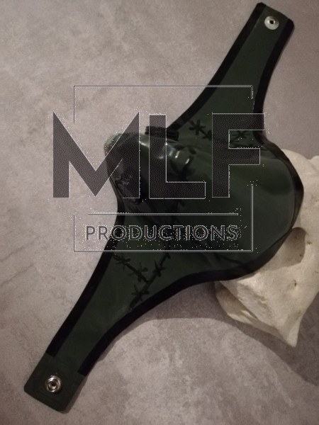 Latex Basic Halbmaske "Hunter"