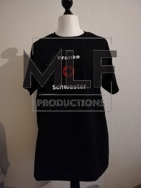 Kranke Schwester bedrucktes T-Shirt