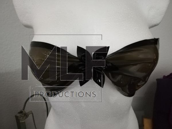 Sample Sale Latex Bikini Top (Size L)