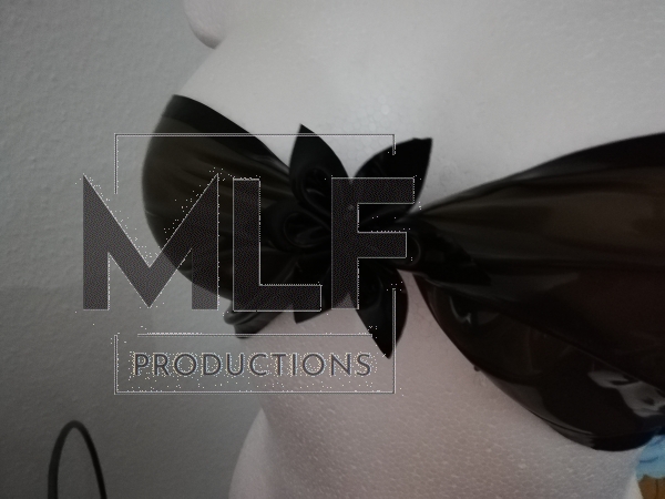 Sample Sale Latex Bikini Top (Size L)