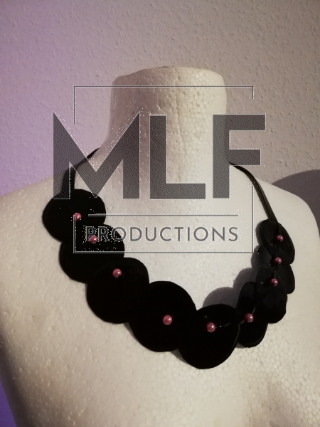 Latex Basic Halskette - Pinkpearl