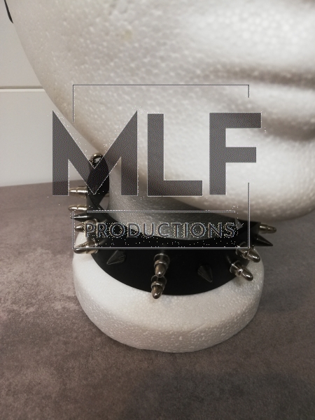 halsband mit bullet spikes bdsm goth dark fashion