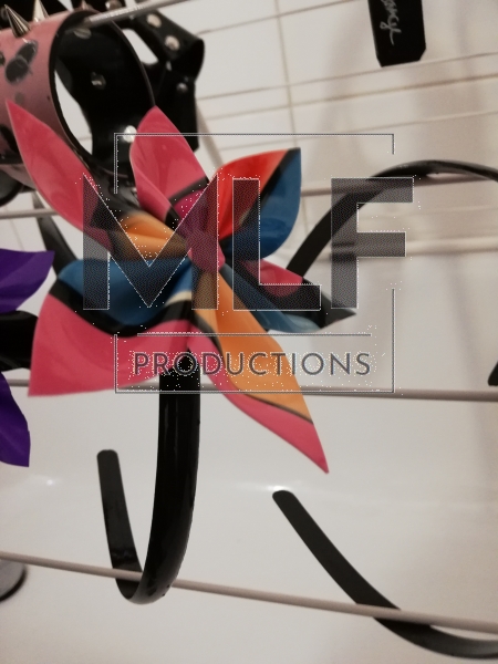 Latex Accessories: headbands & hair clips
