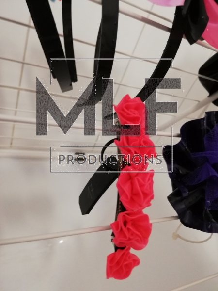 Latex Accessories: headbands & hair clips