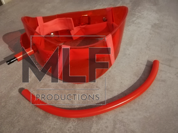 Aufpumpbares Halsband PVC - "Der Würger"