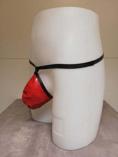 Latex Tanga Herren "Eierwärmer"